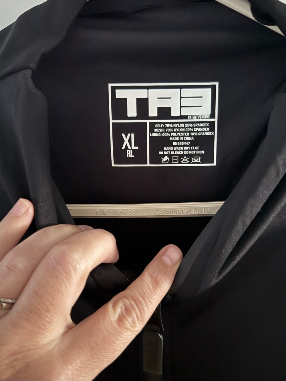 TA3 One-Piece Swimsuit with Front Zip - Picture 2 of 3